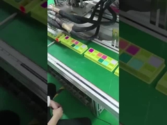 পনেরো রঙের কসমেটিকস ক্রীম বা আইশ্যাডো ফিলিং মেশিন 3000x200 মিমি ওয়াটার কনভেয়র বেল্ট সহ