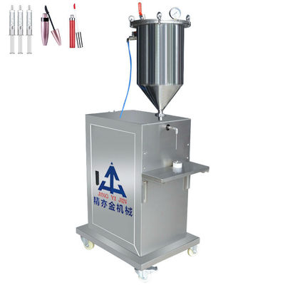 গুণ  Vertical Pressurized Hydrogel Masccara and Lipgloss Filling Machine For Quantitative Filling কারখানা