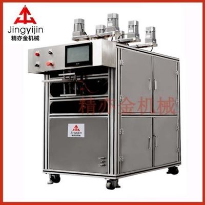 380V 50Hz 9.5KW কসমেটিক ক্রিম ফিলিং মেশিন কনভেয়র বেল্ট সহ