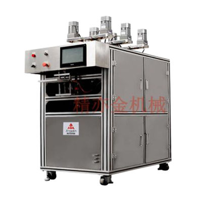 380V 50Hz 9.5KW কসমেটিক ক্রিম ফিলিং মেশিন কনভেয়র বেল্ট সহ
